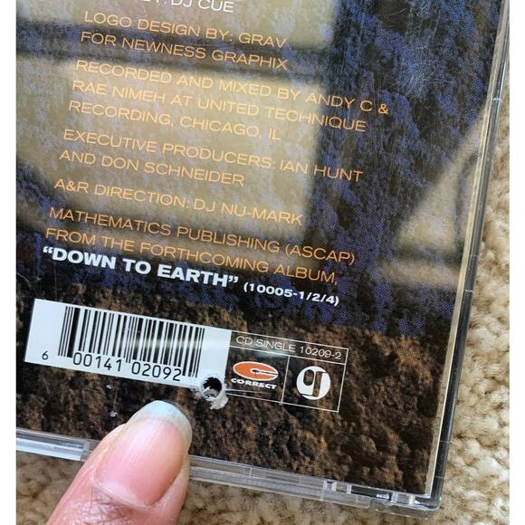 Grav C'Mon single CD Snake Bite 1996 Correct Record Radio Album Instrumental - Picture 3 of 6